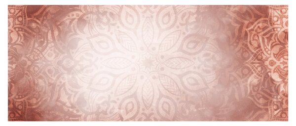 Tablou - Mandala roz (120x50 cm)