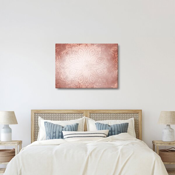 Tablou - Mandala roz (70x50 cm)
