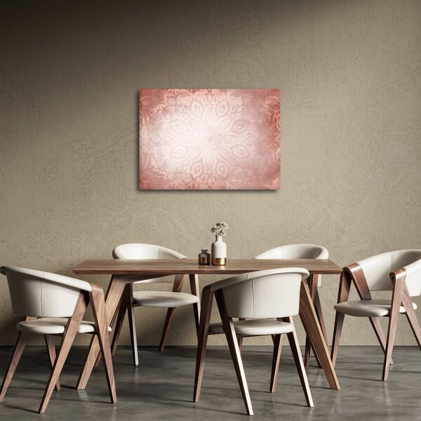 Tablou - Mandala roz (70x50 cm)