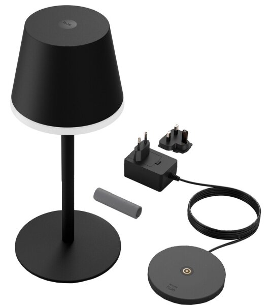 Philips Hue GO lampă LED RGBW, dimabilă, touch, 6,2W, 230V, 2000-6500K, IP54