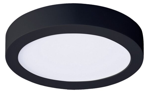 Plafonieră LED/12W/230V 3000/4000/6000K negru rotund Solight WD170-B