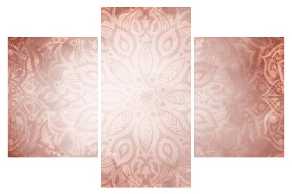 Tablou - Mandala roz (90x60 cm)