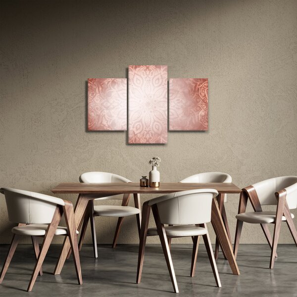 Tablou - Mandala roz (90x60 cm)