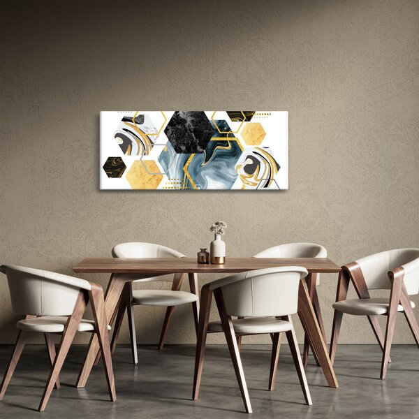 Tablou - Poligon (120x50 cm)