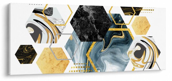 Tablou - Poligon (120x50 cm)