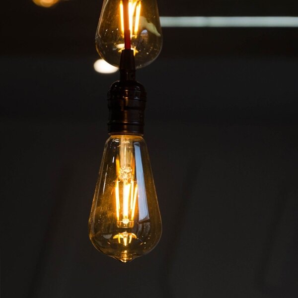 Bec LED FILAMENT ST64 E27/6W/230V 2200K