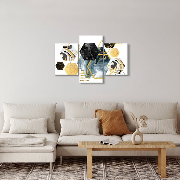 Tablou - Poligon (90x60 cm)