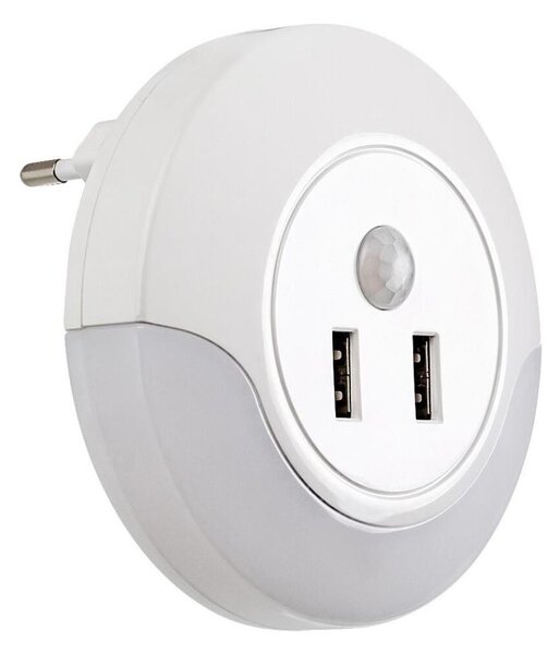 Corp de iluminat LED de veghe cu senzor, pentru priză Rabalux 76012 DEMBO LED/13,9W/230V