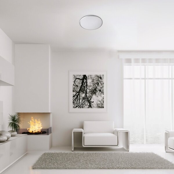 Plafonieră LED ENGON LED/18W/230V 4000K argintiu 27 cm Rabalux 71127