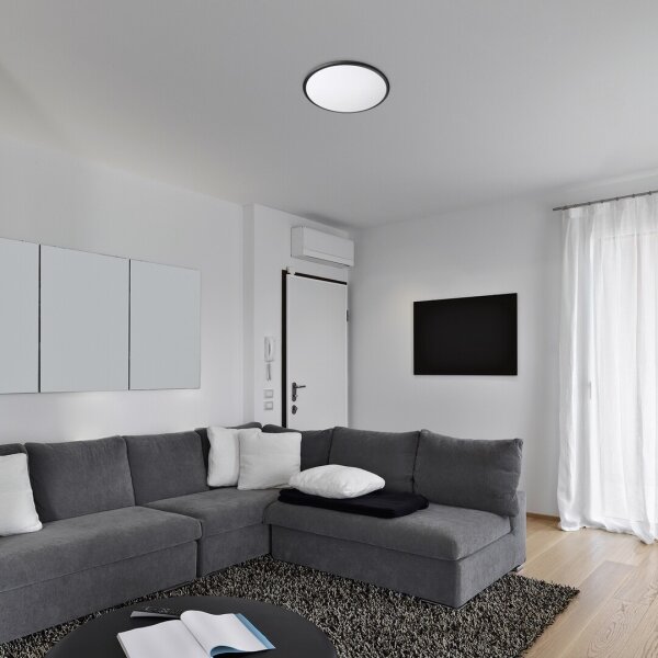 Plafonieră LED ENGON LED/18W/230V 3000K negru 27 cm Rabalux 71126
