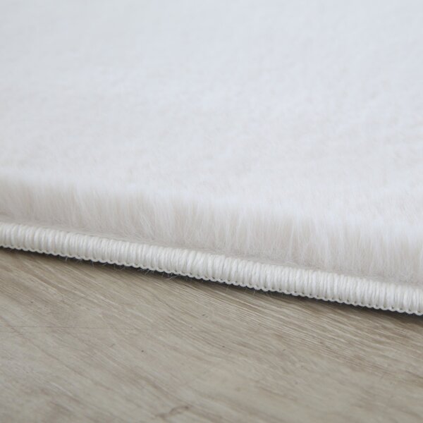 Covor Pouffy V1 Crem 60 x 110cm