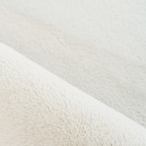 Covor Pouffy V1 Crem 60 x 110cm