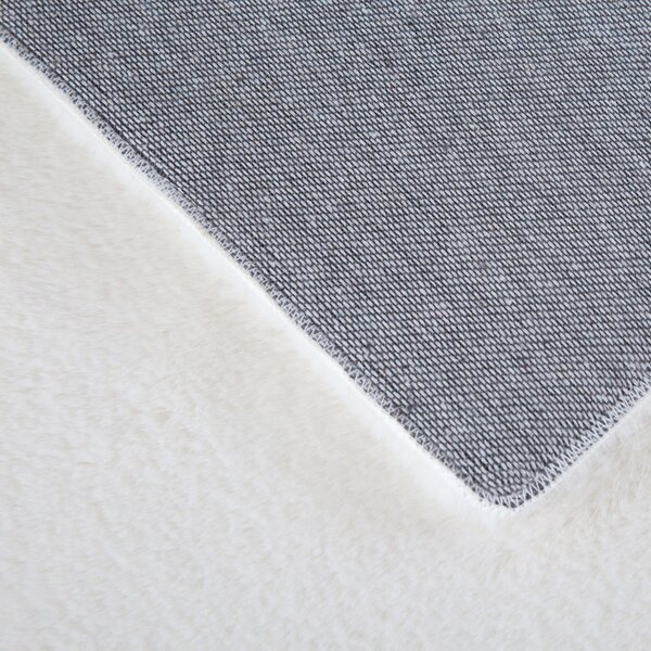 Covor Pouffy V1 Crem 60 x 110cm