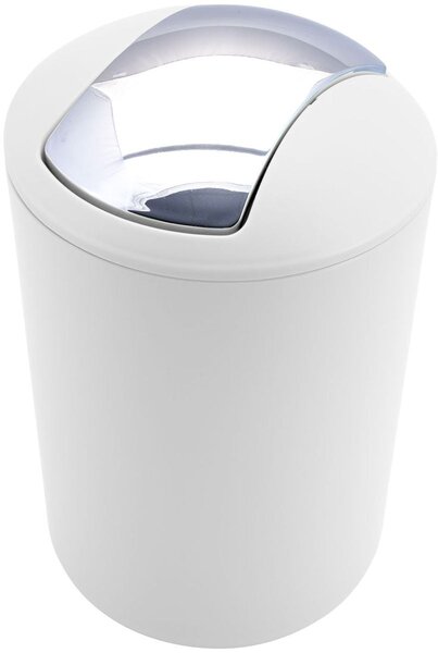 Duschy Simply cos de gunoi 6 l crom-alb 860-09
