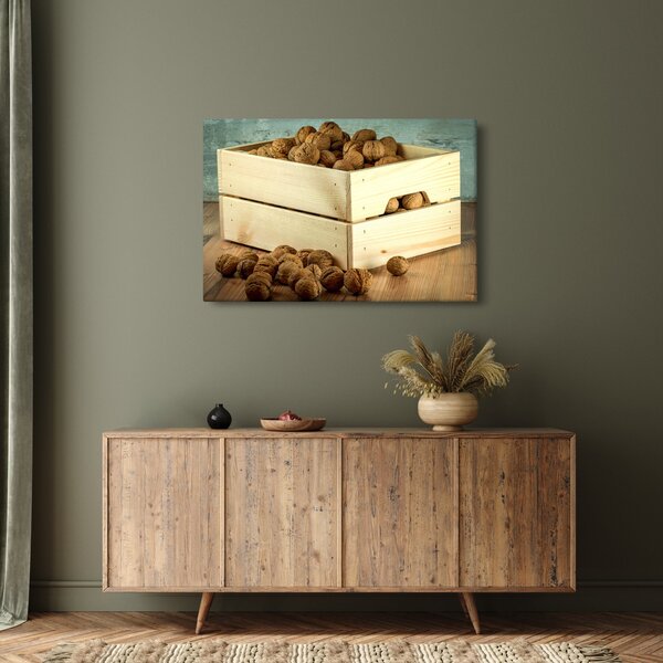 Tablou - Natură moartă de toamnă cu nuci (90x60 cm)