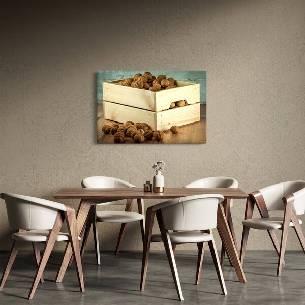 Tablou - Natură moartă de toamnă cu nuci (90x60 cm)