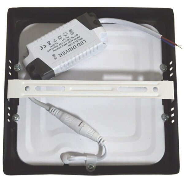 Plafonieră LED GERRY LED/12W/230V 4000K negru