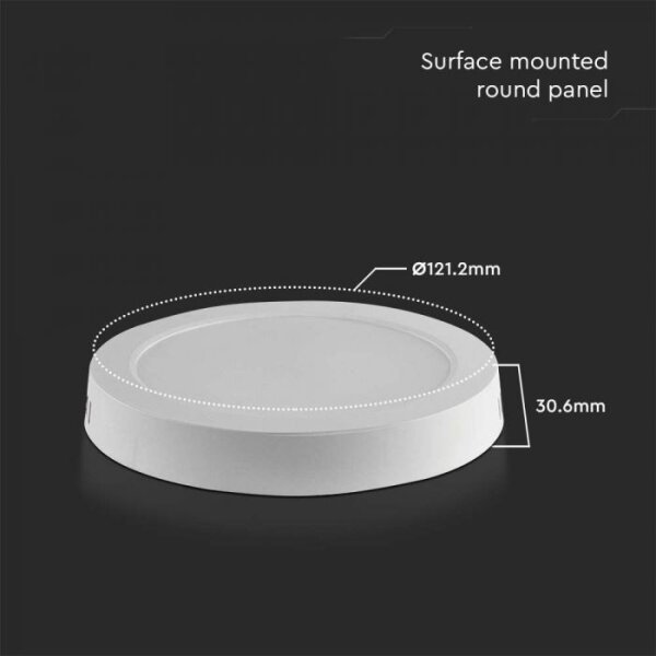 Plafonieră LED/6W/230V 6500K alb