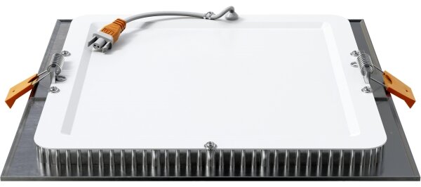Corp de iluminat LED încastrat pentru baie SQUARE LED/18W/230V IP41 220x220 mm APLED