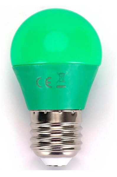 Bec LED G45 E27/4W/230V verde Aigostar