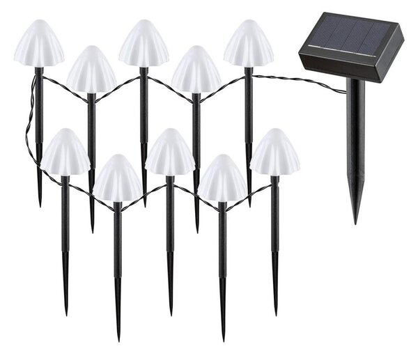 Corp de iluminat LED solar SKADAR 10xLED/0,2W/1,2V IP44 Rabalux 77007
