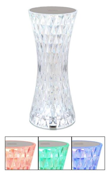 Globo 28073 - Lampă de birou LED RGBW tactilă GIXI LED/1W/5V 800 mAh