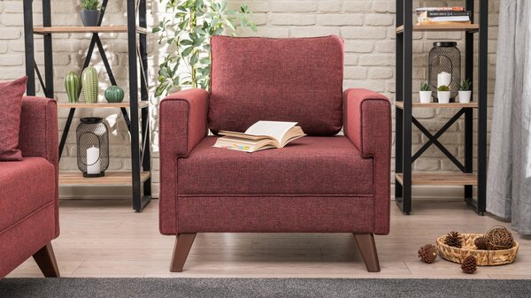 Atelier Del Sofa, Fotoliu Yasin roz 82/81/85 cm