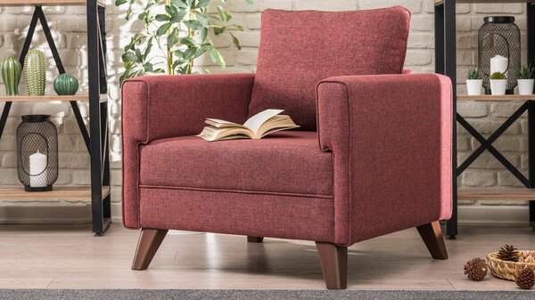 Atelier Del Sofa, Fotoliu Yasin roz 82/81/85 cm