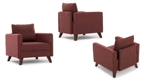Atelier Del Sofa, Fotoliu Yasin roz 82/81/85 cm