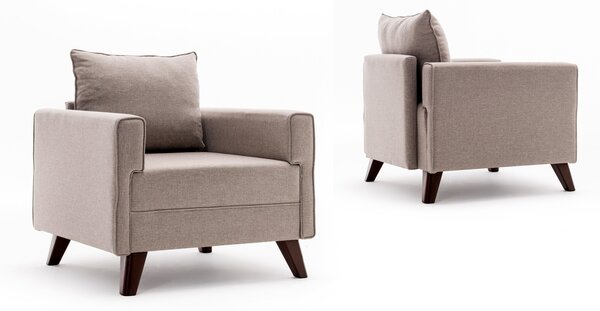 Atelier Del Sofa, Fotoliu Yasin crem 82/81/85 cm