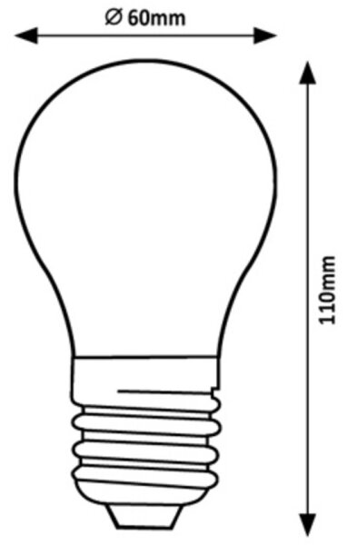 Bec LED FILAMENT A60 E27/7W/230V 3000K Rabalux 79019