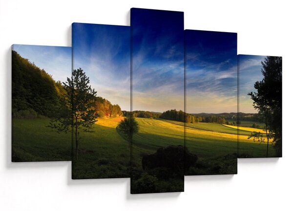 Tablou - Lunca de munte (150x105 cm)