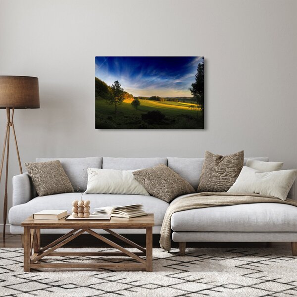 Tablou - Lunca de munte (90x60 cm)