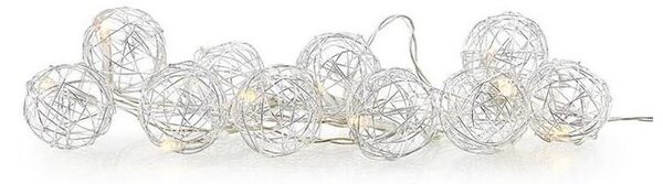 Markslöjd 705442 - Ghirlandă decorativă LED ZOO, 10 x LED, 2 x AA, 1,6 m, alb cald
