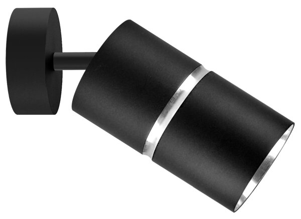 Spot BAMBOO 1xGU10/10W/230V negru
