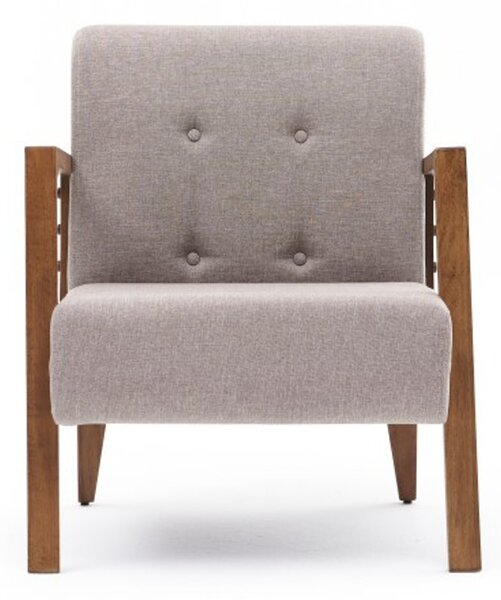 Atelier Del Sofa, Fotoliu Yunus crem 69/83/80 cm