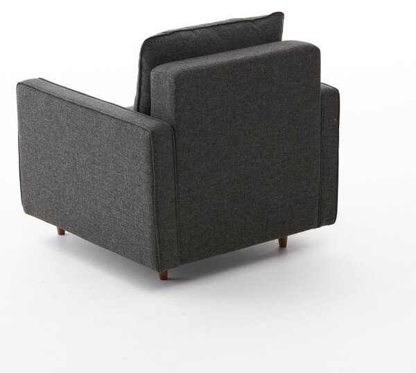 Atelier Del Sofa, Fotoliu Zeki antracit 85/90/82 cm