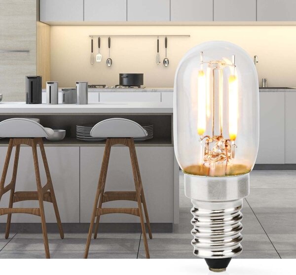 Bec LED pentru hotă T25 E14/2W/230V 2700K Nedis LBCHE14T25