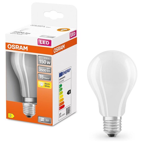 Bec LED E27/17W/230V 2700K Osram