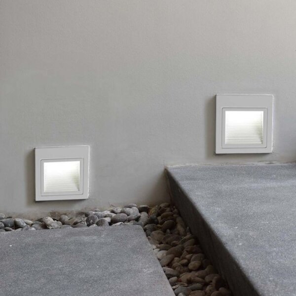LED lampă exterioară scări 5W 230V 3000K IP65 alb