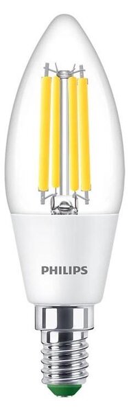 Bec LED Philips ULTRAEFFICIENT VINTAGE B35 E14/2,3W/230V 4000K