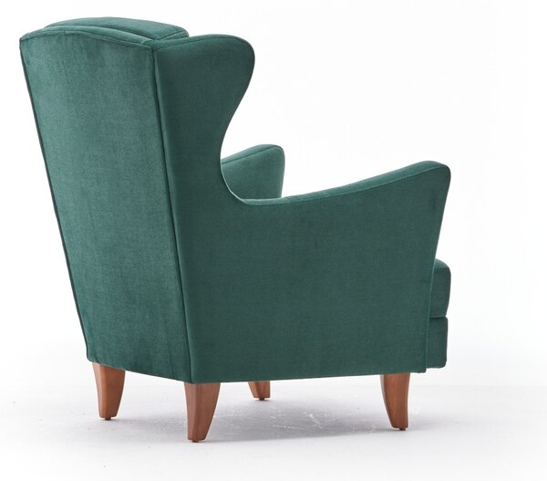 Atelier Del Sofa, Fotoliu Aisha verde 77/80/98 cm