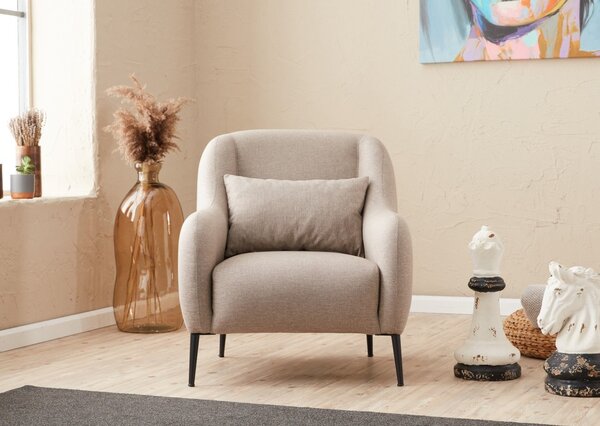 Atelier Del Sofa, Fotoliu Aergul crem 77/70/77 cm