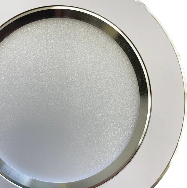 Corp de iluminat LED încastrat LED/7,5W/230V 4000K alb/argintiu
