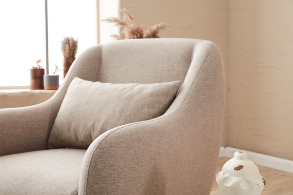 Atelier Del Sofa, Fotoliu Aergul crem 77/70/77 cm