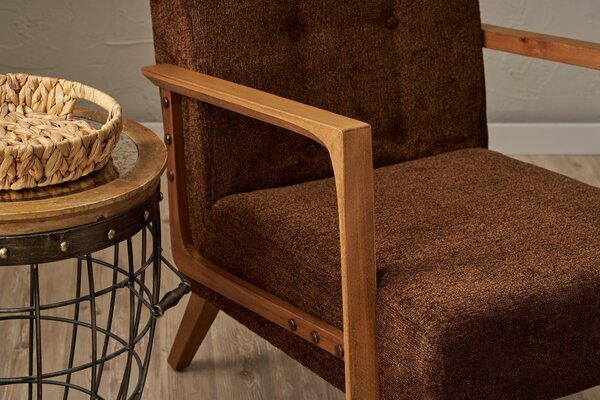 Atelier Del Sofa, Fotoliu Yunus maro 69/83/80 cm