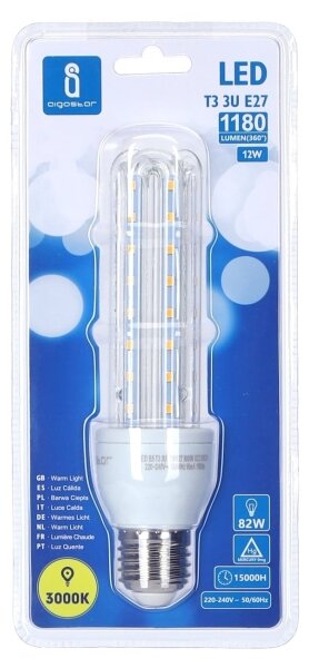 Bec LED E27/12W/230V 3000K Aigostar