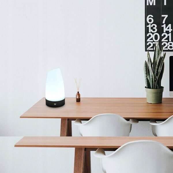 Lampa de masa LED, 4000K, incarcare USB, comutator ON/OFF, inaltime 18 cm
