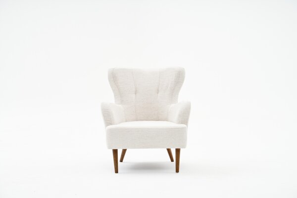Atelier Del Sofa, Fotoliu Ada crem 73/80/87 cm