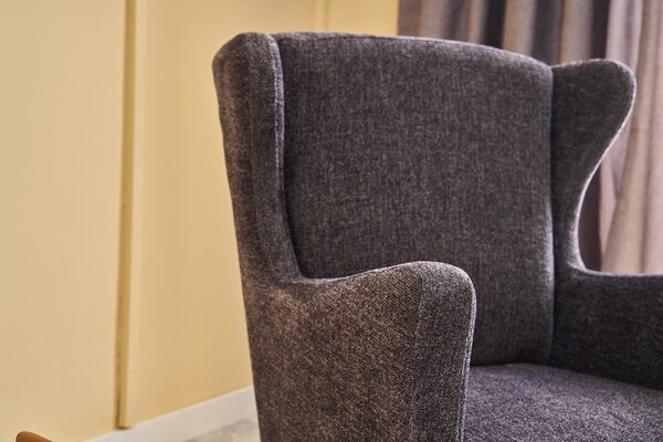 Atelier Del Sofa, Fotoliu Aisha antracit 77/80/98 cm